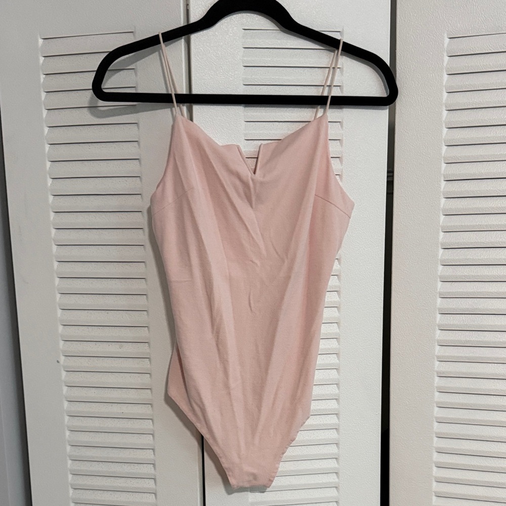 Light Pink Women's Slip Bodysuit